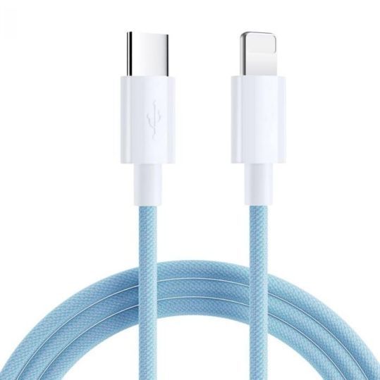 USB-C till Lightning kabel | 20W | 1m | Blå