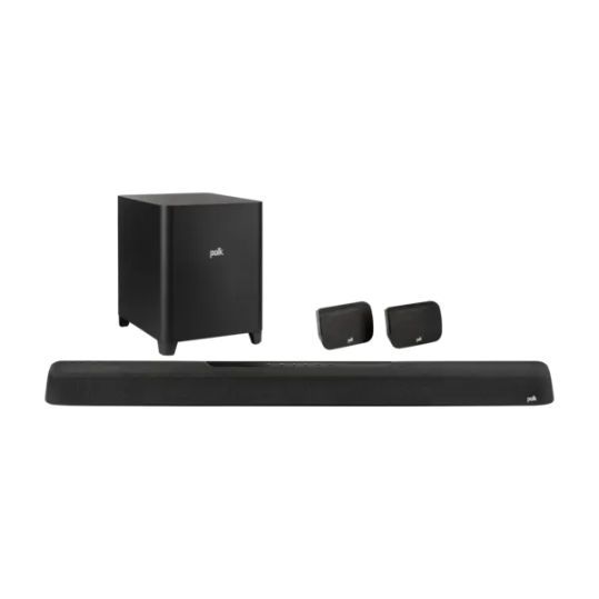 Polk MagniFi Max AX 7.1.2 Dolby Atmos Soundbar med Trådlösa Surroundhögtalare