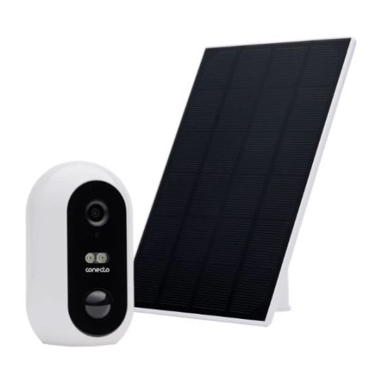 Conecto Övervakningskamera med Solpanel och FHD 1080p