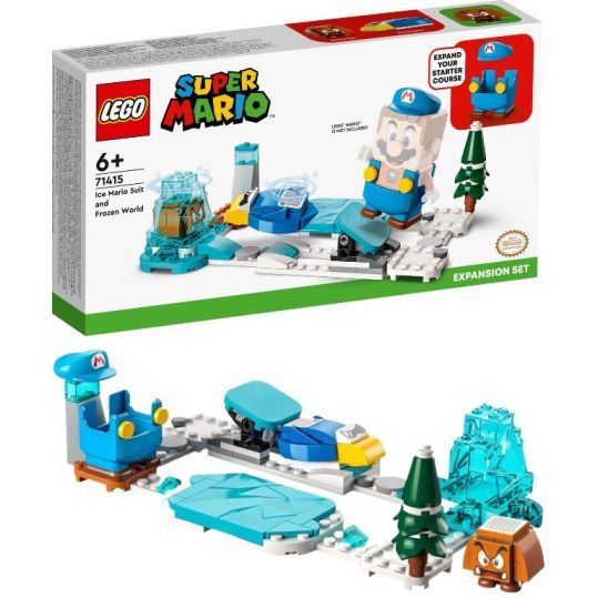 LEGO Super Mario 71415 Ice Mario dräkt och isvärld – Expansionsset