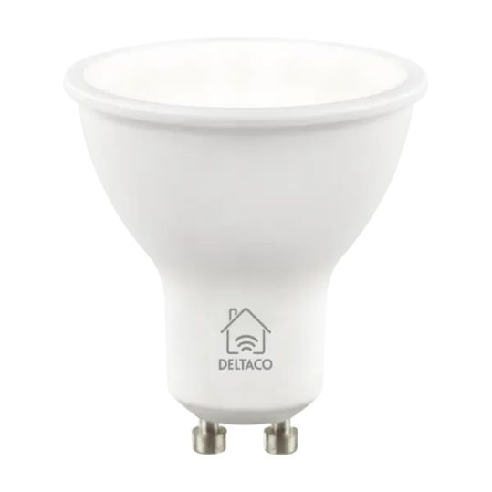 Deltaco Smart Home LED-lampa GU10 – WiFi-styrd och Dimbar