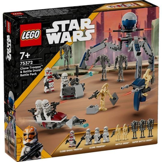 LEGO® Star Wars™ 75372 Clone Trooper™ & Battle Droid™ Battle Pack