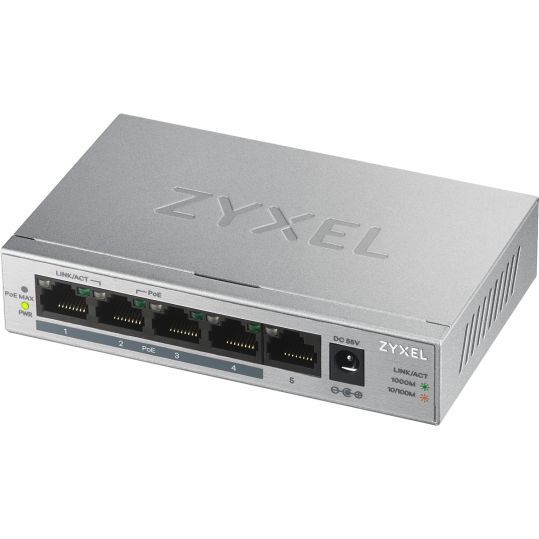 Zyxel GS1005HP 5-Port PoE Gigabit Switch