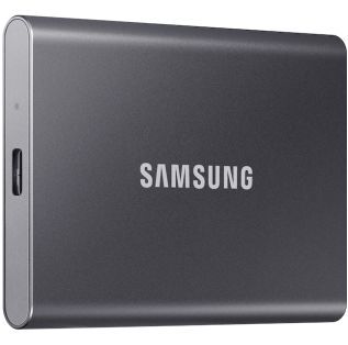 Samsung T7 extern SSD 1 TB Grå