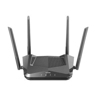 D-Link DIR-X1530 WiFi 6 Router - Dual-Band, Svart